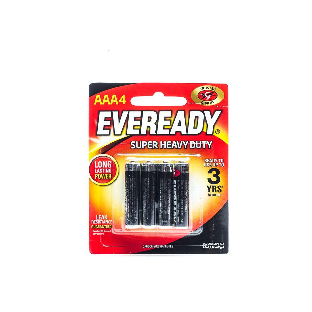 EVEREADY Super Heavy Duty AAA Battery (4pcs) - Image 2