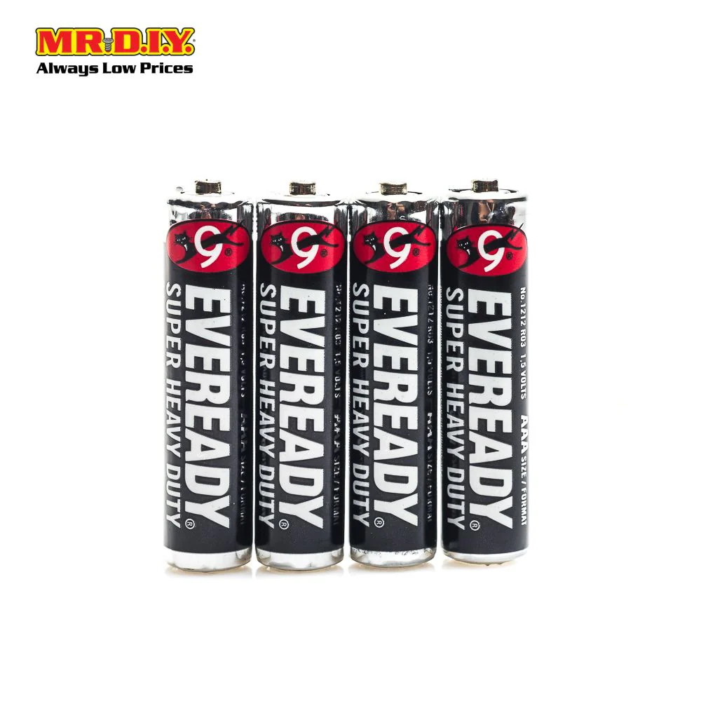 EVEREADY Super Heavy Duty AAA Battery (4pcs) - Image 3