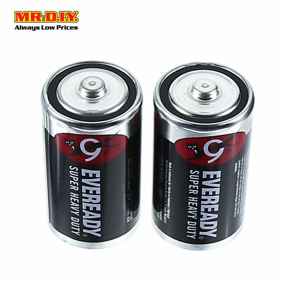 EVEREADY Super Heavy Duty Batteries D (2 Pcs) 1250BP2P - Image 3