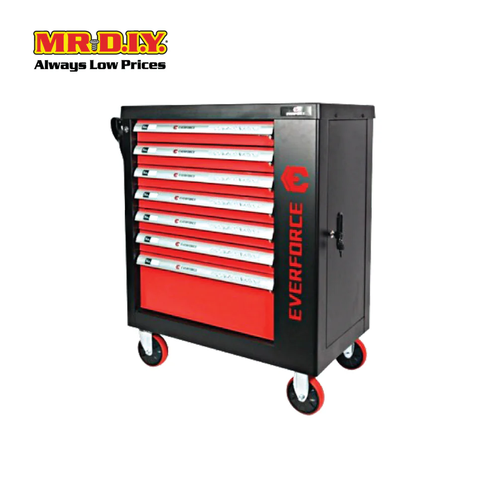 EVERFORCE 7 Drawer Roller Cabinet with 275 Tool Set - Image 2