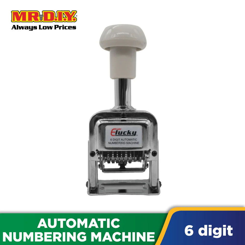 EVERLUCKY Automatic Numbering Machine (6 digit) - Image 2
