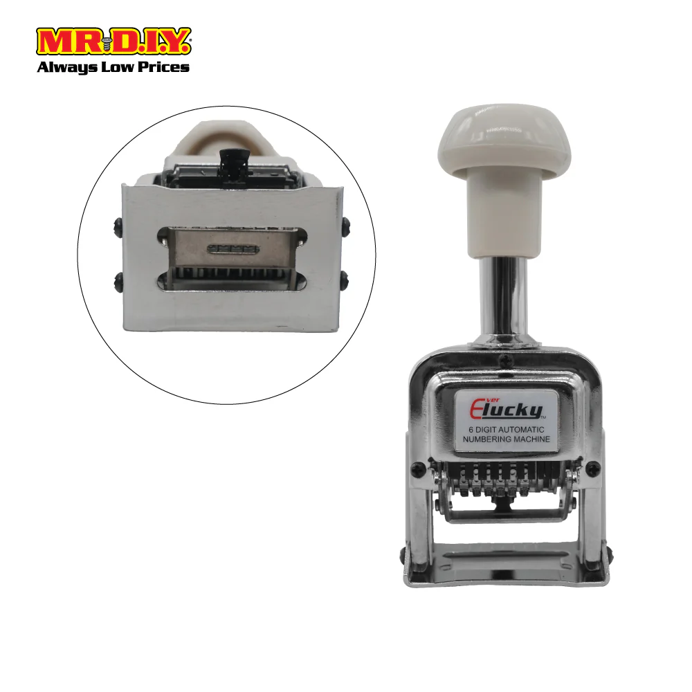 EVERLUCKY Automatic Numbering Machine (6 digit) - Image 3