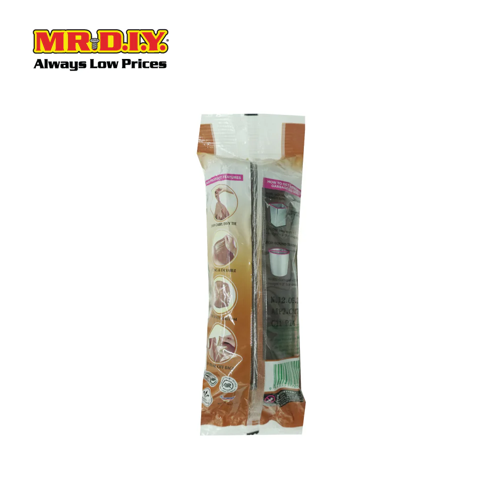 EVERYDAY Oxo-Biodegradable Single Handle Garbage Bag Sandalwood (18bags) - Image 2