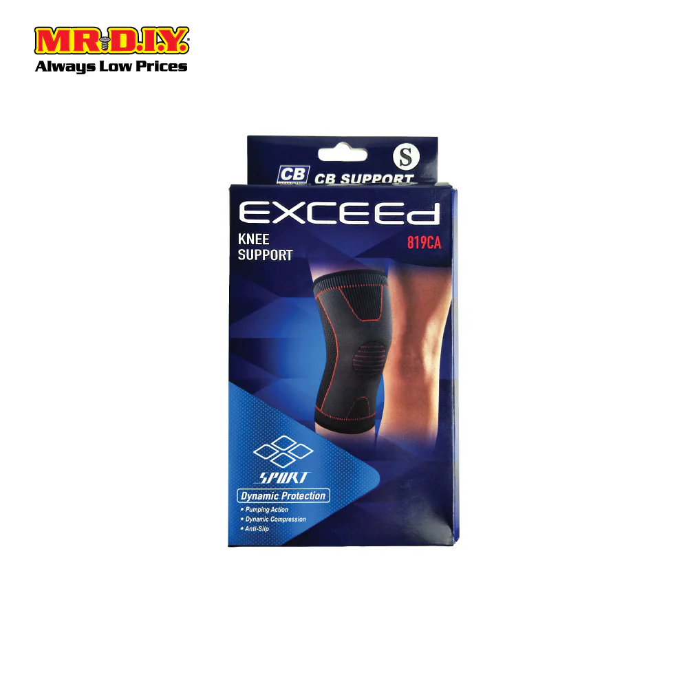 (MR.DIY) EXCEED Anti-Slip Adjustable Dynamic Compression Sleeve Knee Support [819CA] (1pc) - Image 3