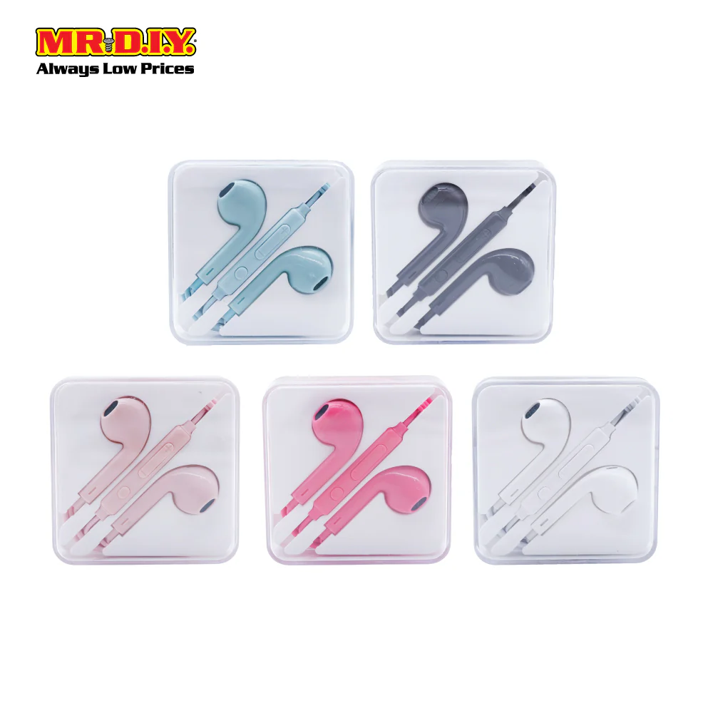 EZRA Colourful Fashion iPhone In-Ear Earphones - Image 3