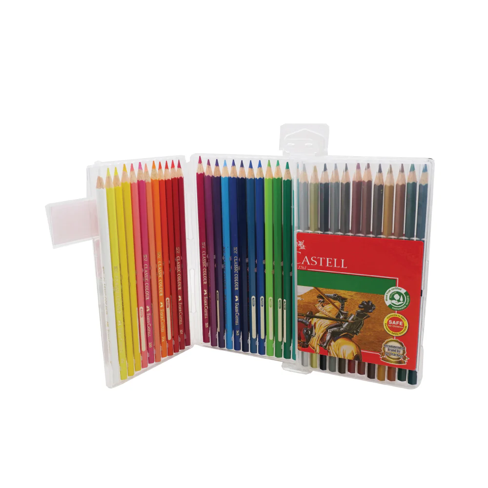FABER-CASTELL Classic Colour Pencils (36 pieces) - Image 3