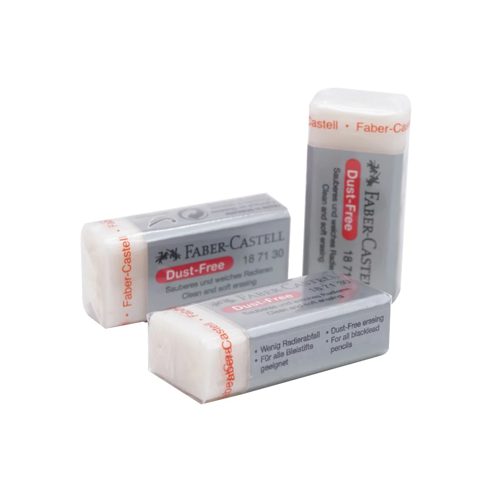 (MR.DIY) FABER-CASTELL Dust Free Eraser Set (3pcs) - Image 5