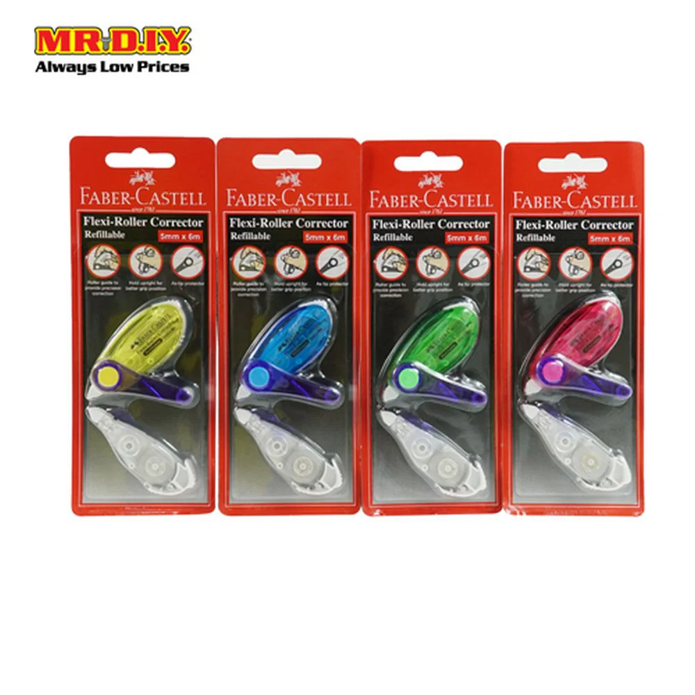 (MR.DIY) FABER-CASTELL Flexi-Roller Corrector (5.5cm x 5.5cm) - Image 2