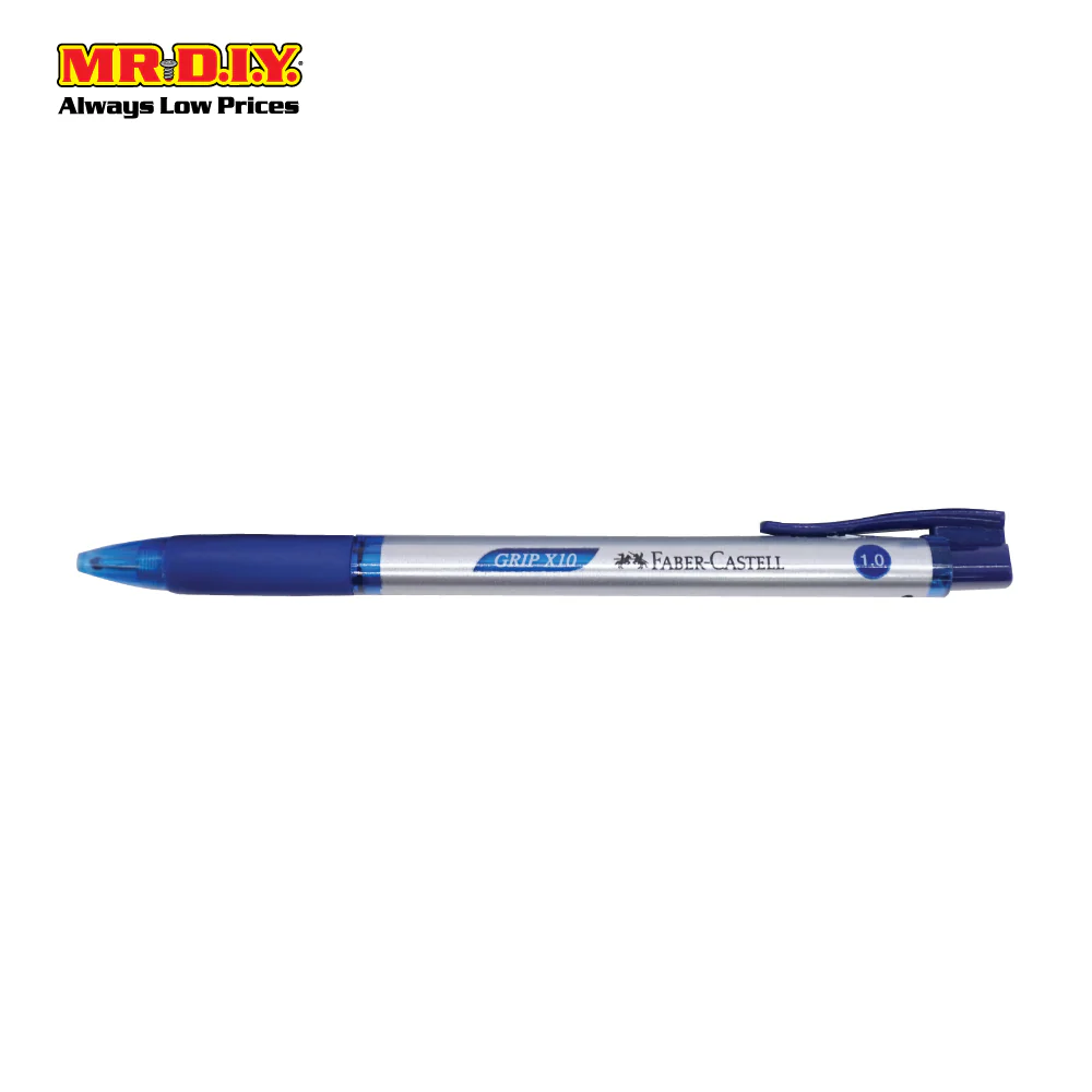 (MR.DIY) Faber Caster Grip X10 1.0mm Blue (3 pcs) - Image 2