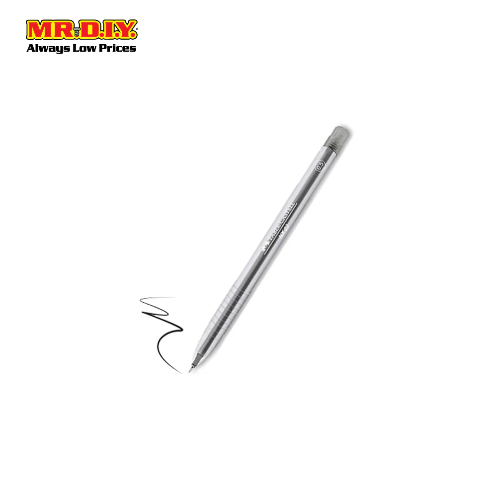 (MR.DIY) Faber Caster NX 23 Ballpoint Pen - Black 0.5mm (4pcs) - Image 2