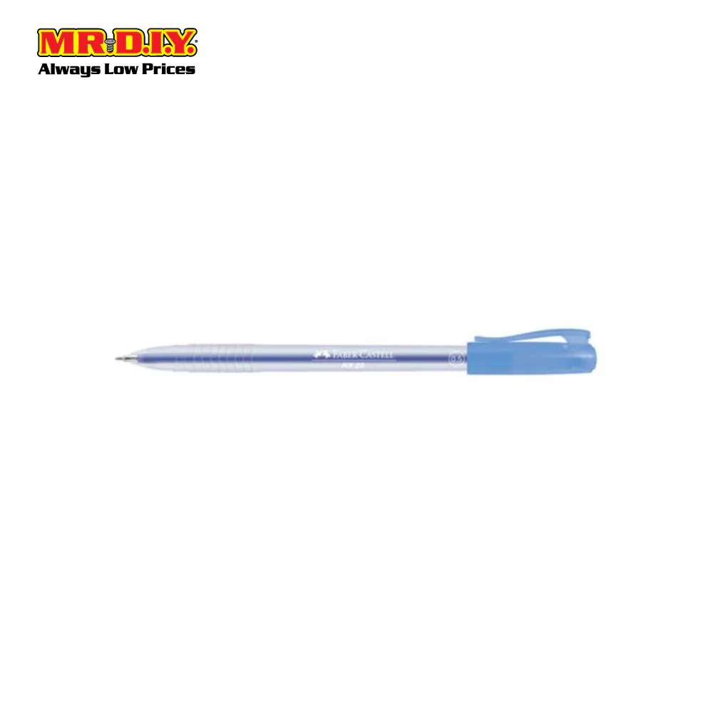(MR.DIY) Faber Caster NX 23 Ballpoint Pen - Blue 0.5mm (4pcs) - Image 3