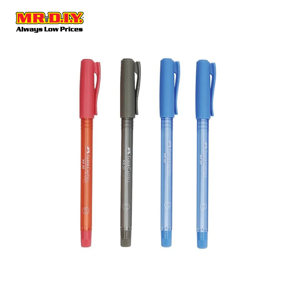 (MR.DIY) Faber Caster NX23 Ball Pen 0.7mm (Mix) - Image 2