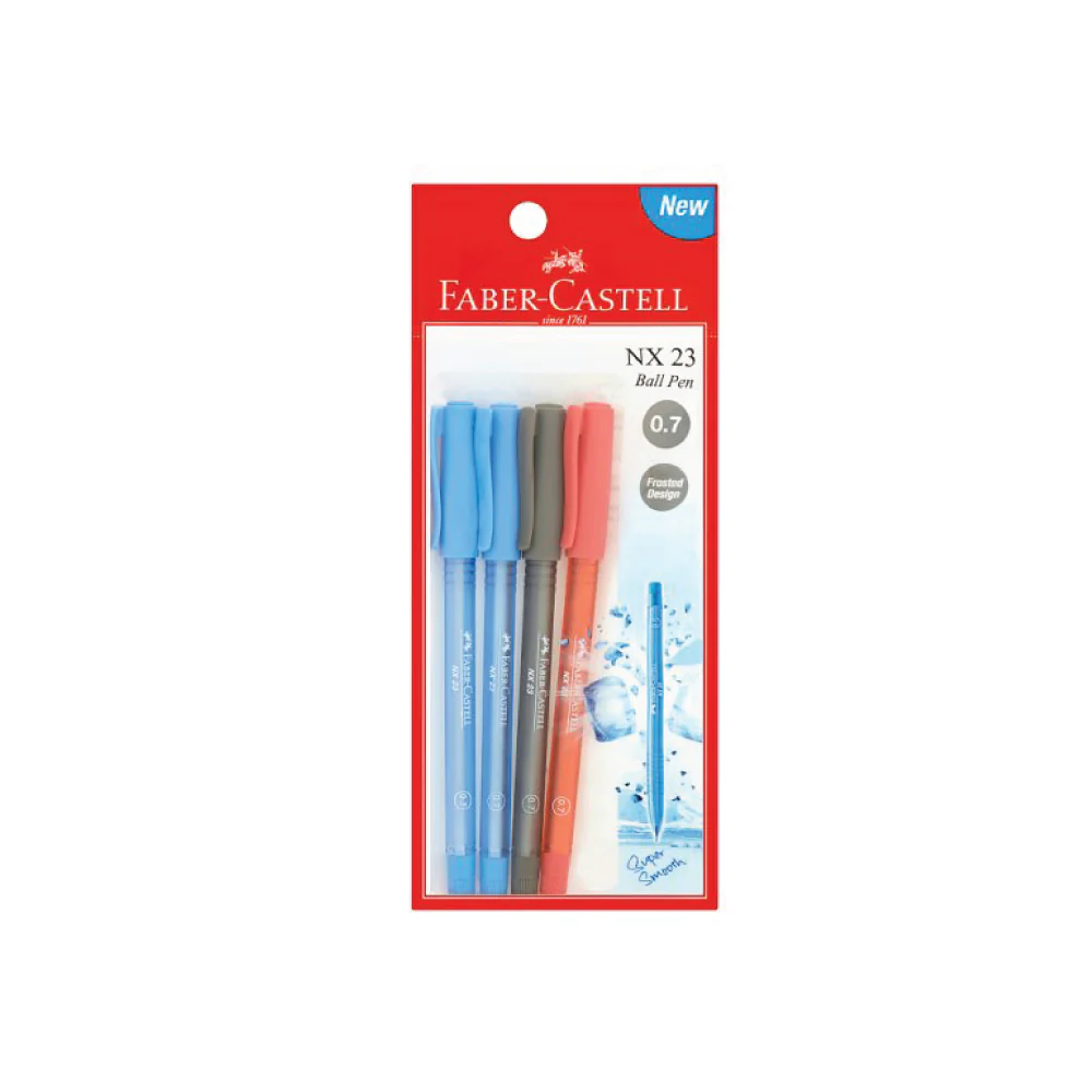 (MR.DIY) Faber Caster NX23 Ball Pen 0.7mm (Mix) - Image 4