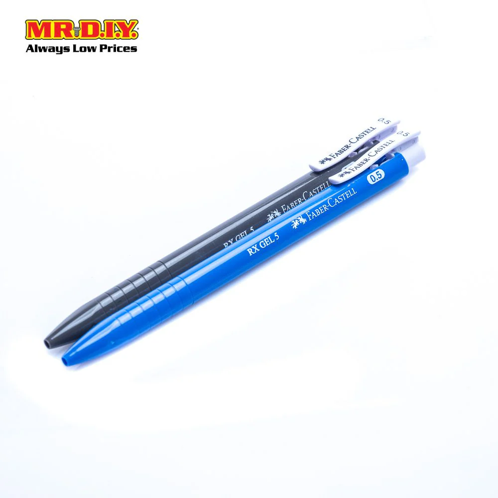 (MR.DIY) Faber Caster RX 0.5 Gel Pens (2pc) - Image 2