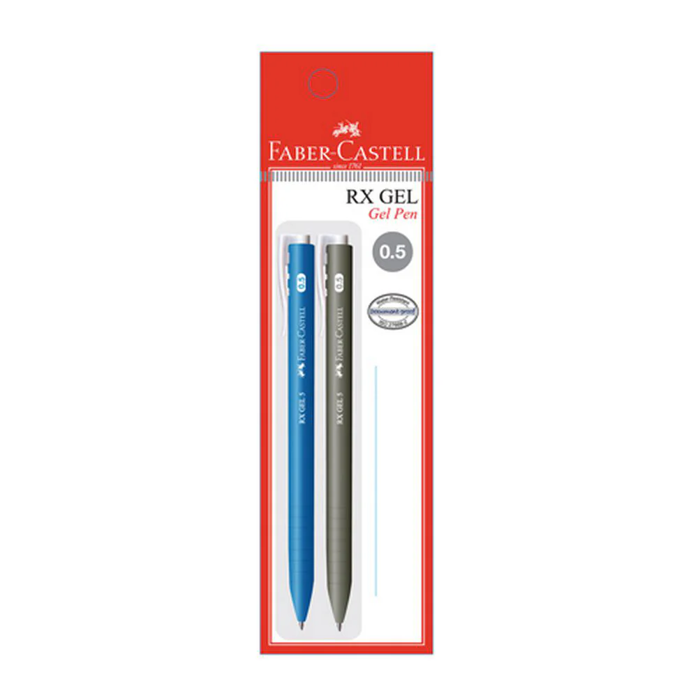 (MR.DIY) Faber Caster RX 0.5 Gel Pens (2pc) - Image 3