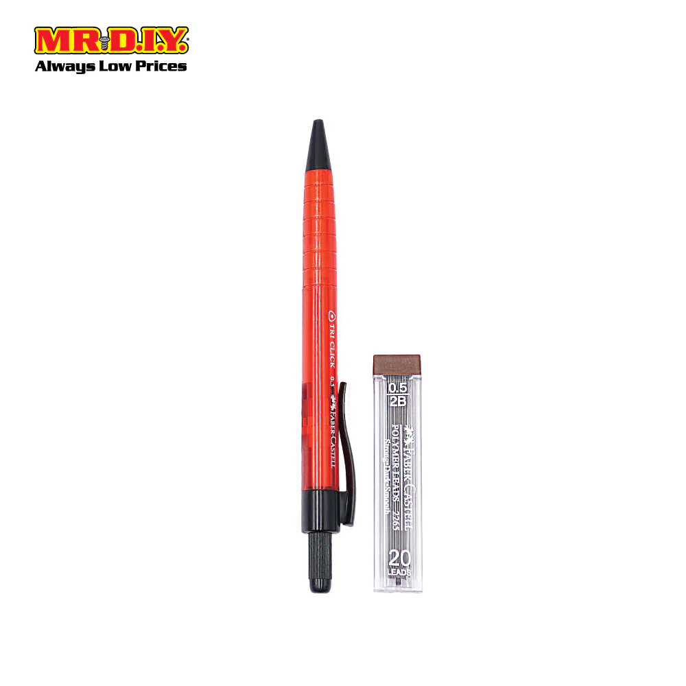 (MR.DIY) FABER-CASTELL Tri-Click Mechanical Pencil & Lead Set (0.5mm) - Image 11