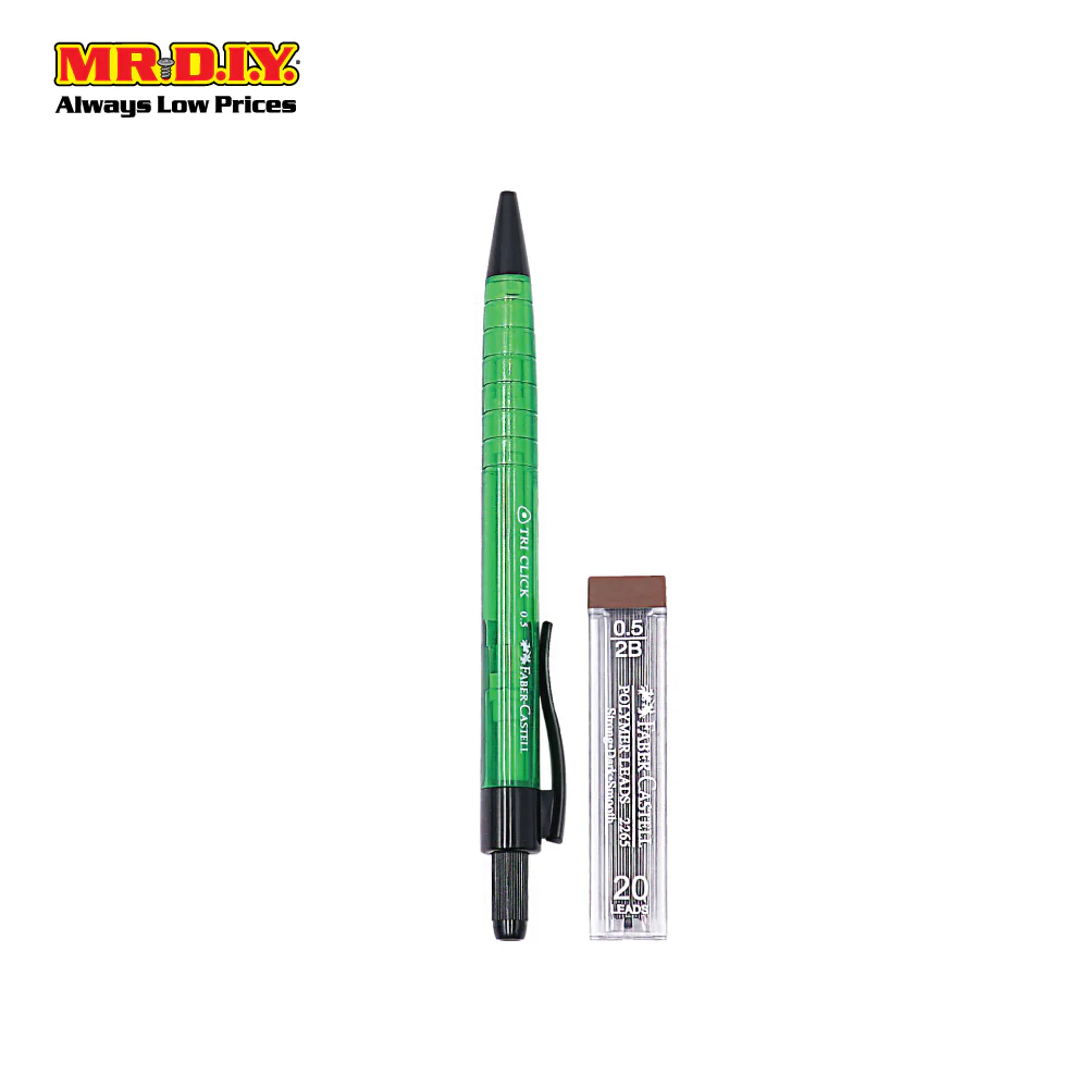 (MR.DIY) FABER-CASTELL Tri-Click Mechanical Pencil & Lead Set (0.5mm) - Image 12