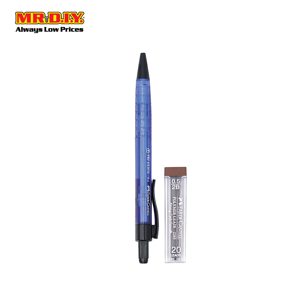 (MR.DIY) FABER-CASTELL Tri-Click Mechanical Pencil & Lead Set (0.5mm) - Image 13