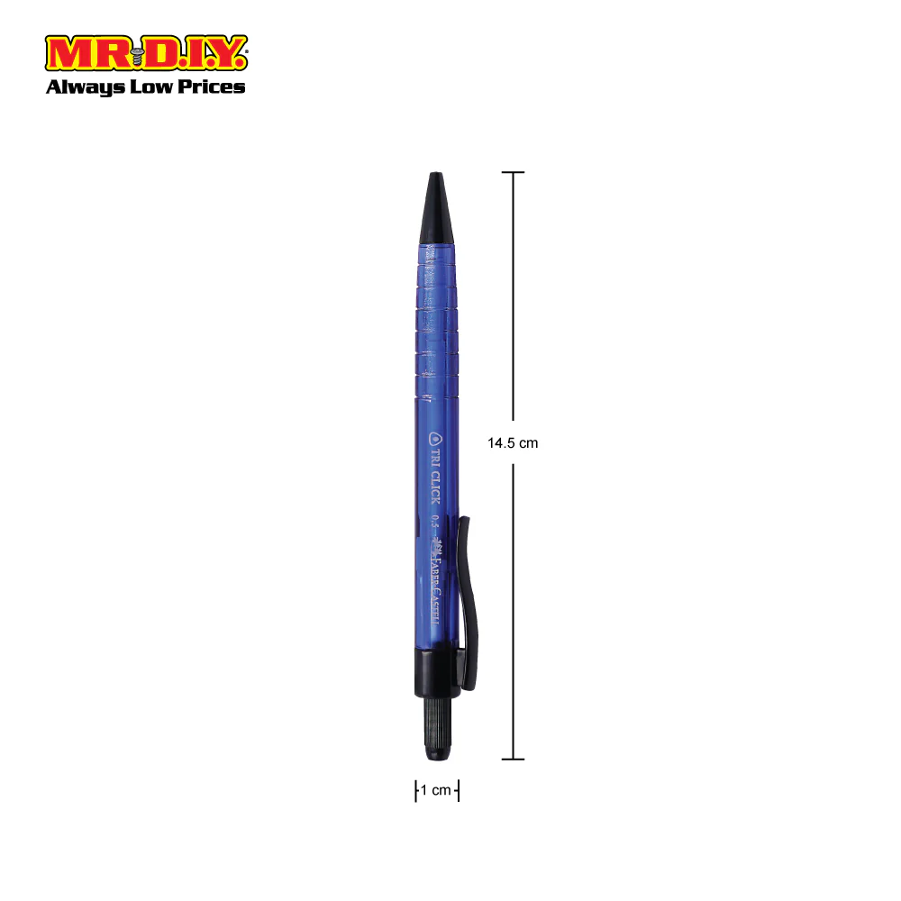 (MR.DIY) FABER-CASTELL Tri-Click Mechanical Pencil & Lead Set (0.5mm) - Image 9