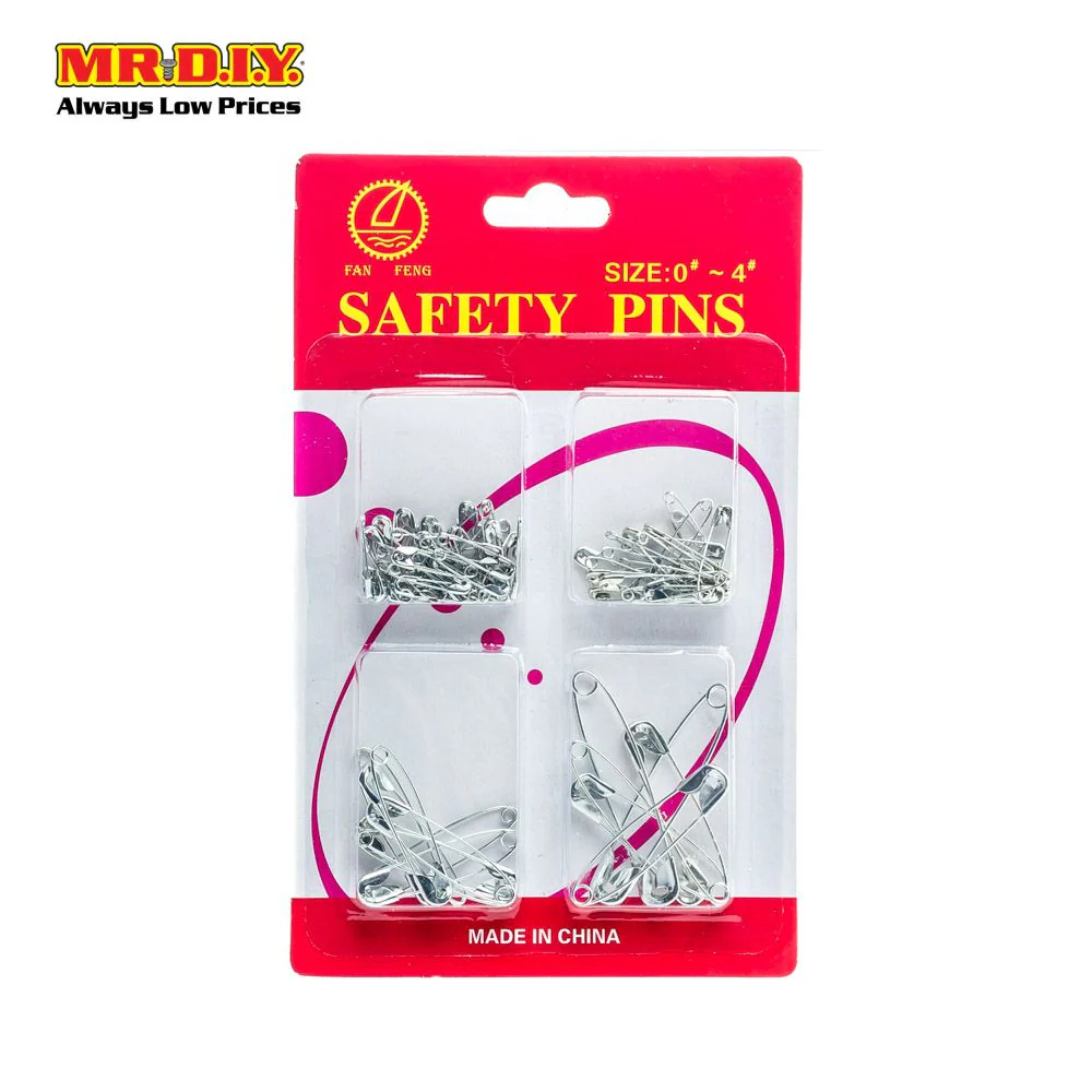 FAN FENG Safety Pins (Size 0" - 4") - Image 2