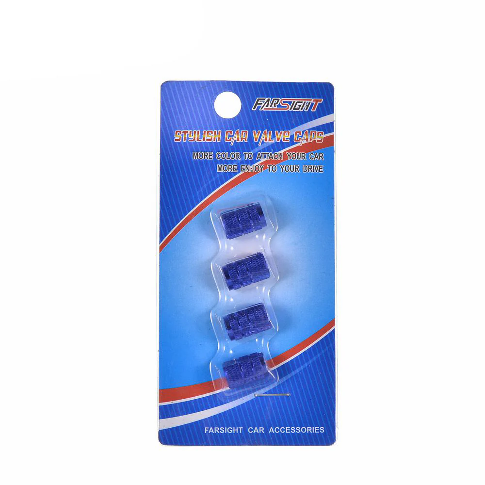 FARSIGHT Stainless Steel Car Tyre's Valves Air Caps (4pcs) - Image 4
