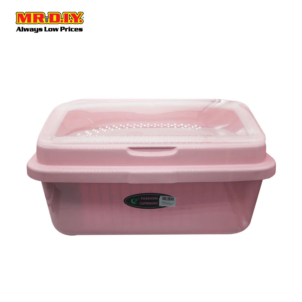 Fashion Cupboard Plastic Anti Dust Covered Dish Rack 57*44*30cm - Image 6