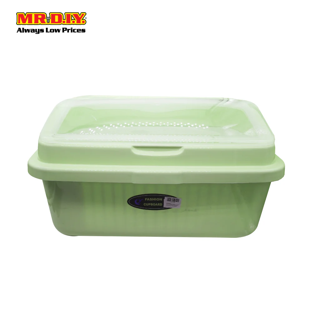 Fashion Cupboard Plastic Anti Dust Covered Dish Rack 57*44*30cm - Image 7