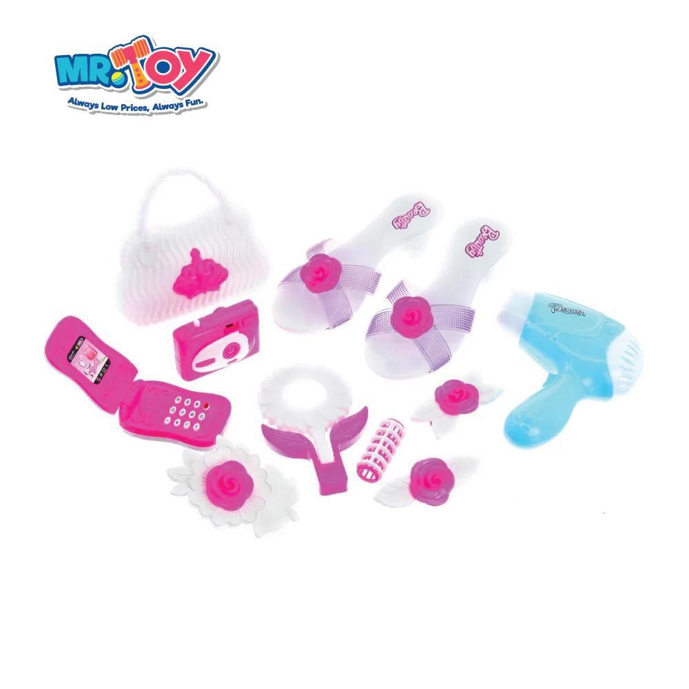 Fashion Girl Beauty Toy Set (11 pcs) - Image 2