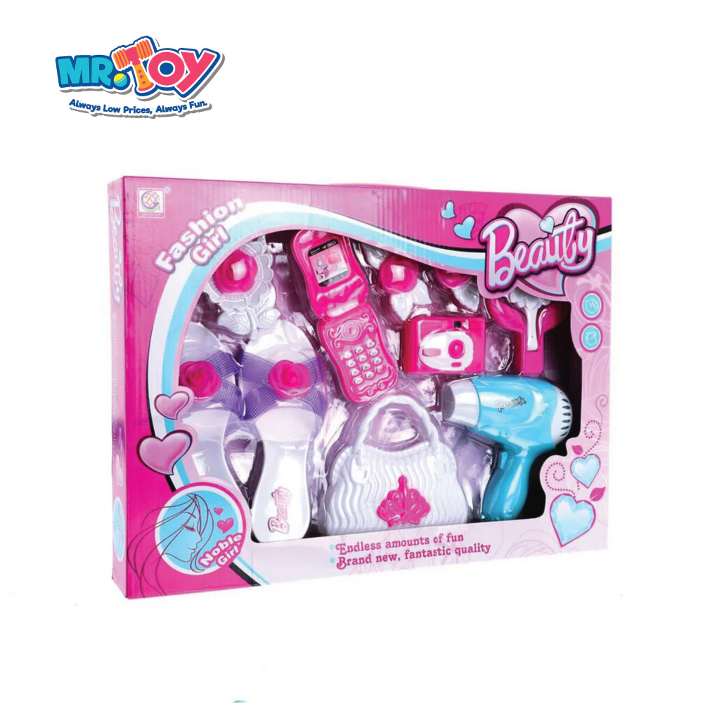 Fashion Girl Beauty Toy Set (11 pcs) - Image 3