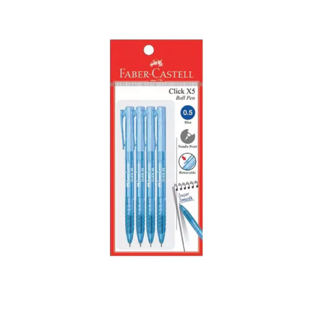 (MR.DIY) Faber Caster Click X5 4S 142593 0.5 (Blue) - Image 3