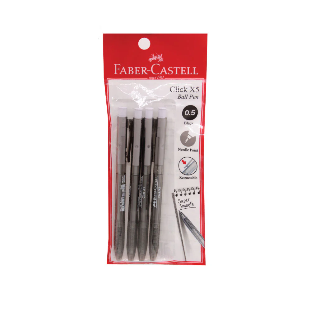 (MR.DIY) Faber Caster X5 4S 142595 0.5 (Black) - Image 3
