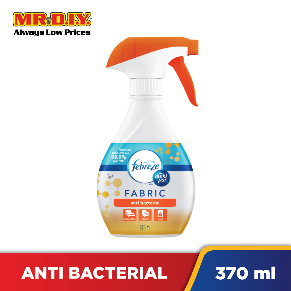 Febreze With Ambi Pur Fabric Anti Bacterial Fabric Refresh (370ml) - Image 4