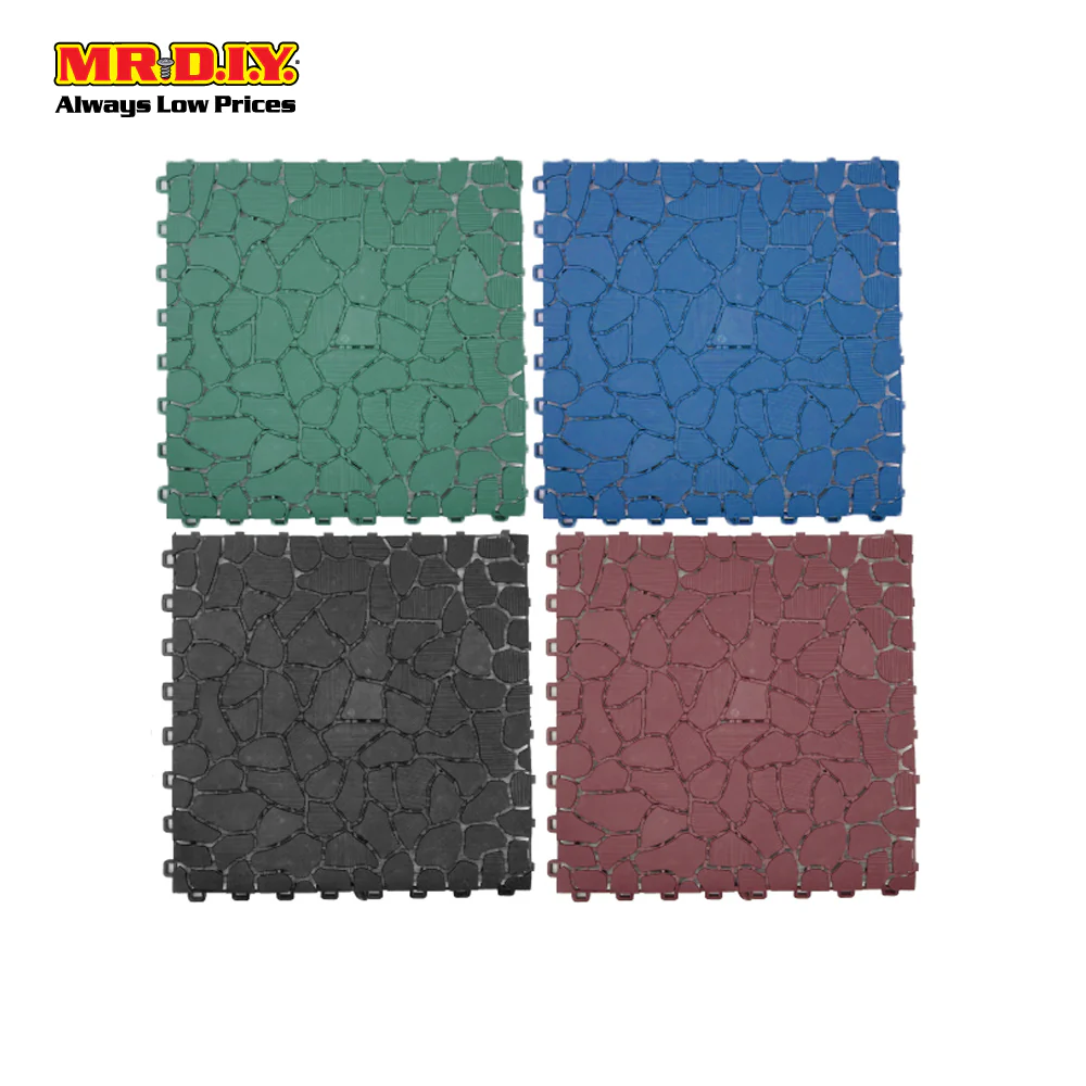 FELTON Bathroom Anti-Slip Marble Floor Mat (6pcs) - Image 3