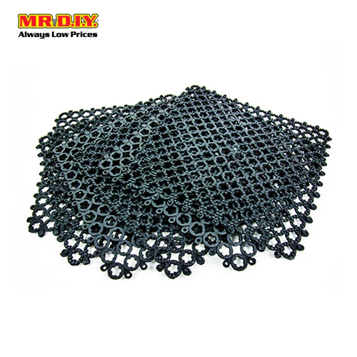 (MR.DIY) Felton PVC Plastic Floor Mat [6pcs] (31.5cmx31.5cmx4cm) - Image 2