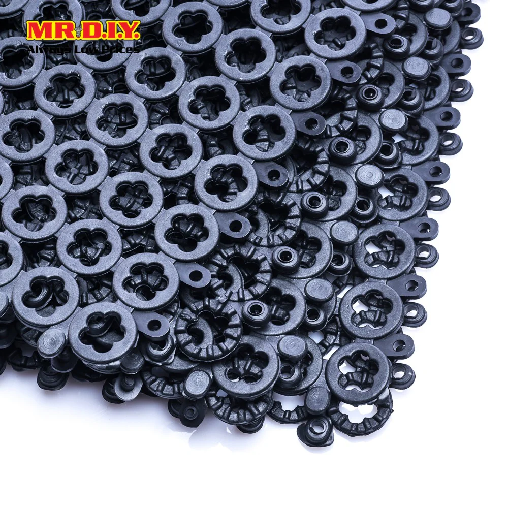 (MR.DIY) Felton PVC Plastic Floor Mat [6pcs] (31.5cmx31.5cmx4cm) - Image 3