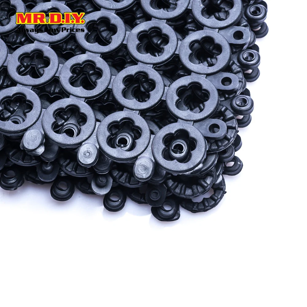 (MR.DIY) Felton PVC Plastic Floor Mat [6pcs] (31.5cmx31.5cmx4cm) - Image 4
