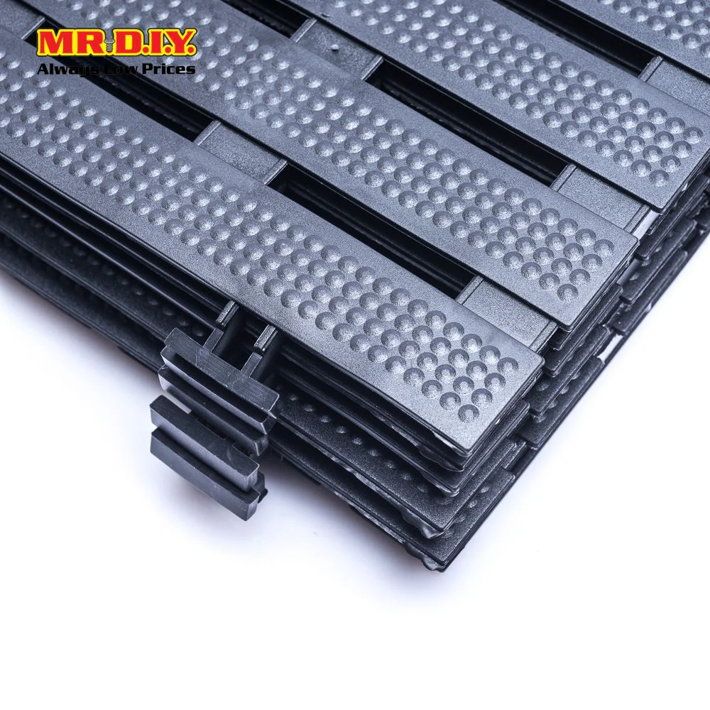 (MR.DIY) Felton PVC Plastic Floor Mat [6pcs] (31cmx31cmx10cm) - Image 3