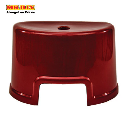 FELTON Low Oval Plastic Stool (34cm X 26cm) - Image 5