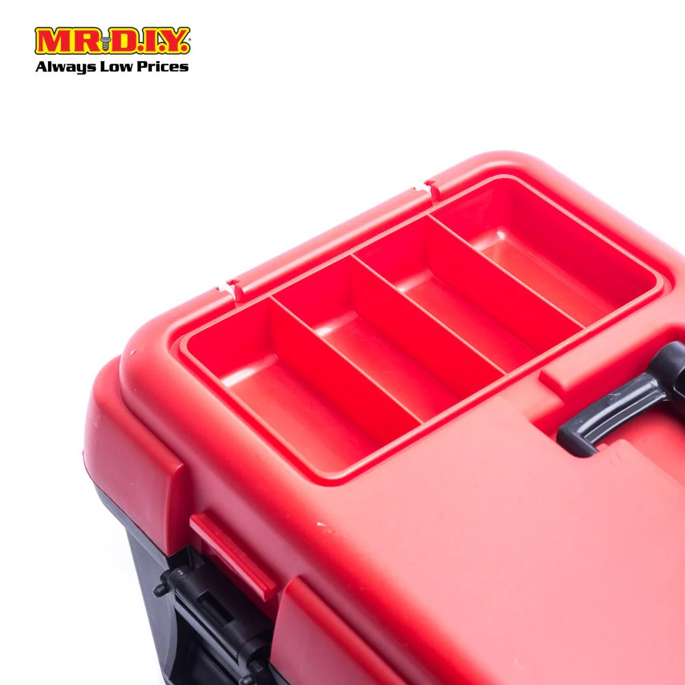 FELTON Plastic Jumbo Tool Box (45cm x24.8cm x 21cm) - Image 3