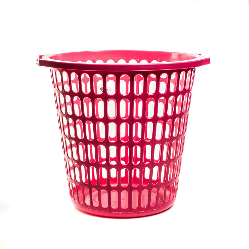 FELTON Plastic Round Laundry Basket (40.5cm) - Image 2