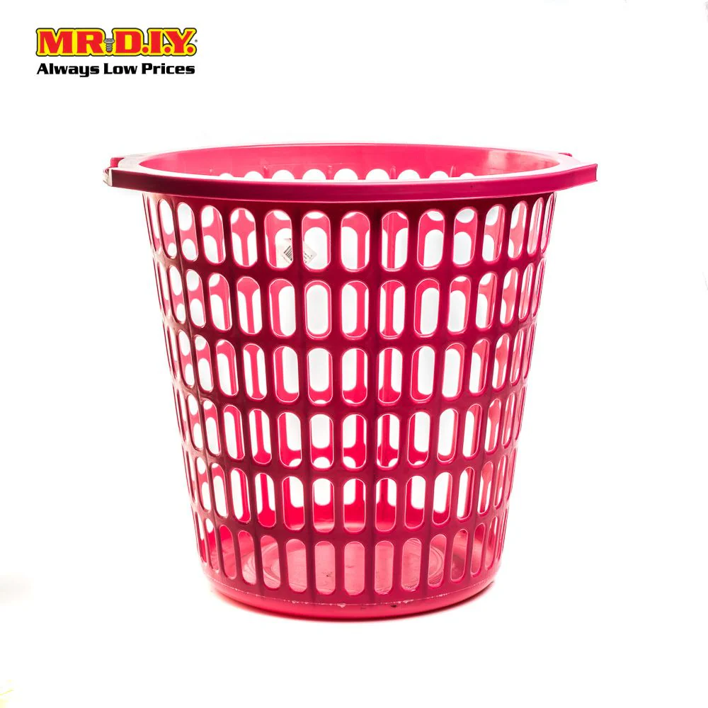 FELTON Plastic Round Laundry Basket (40.5cm) - Image 3