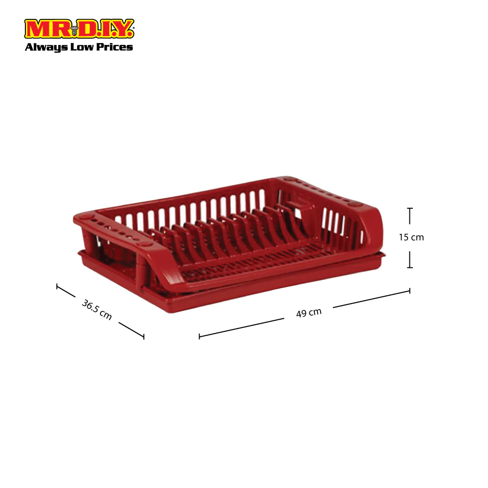 FELTON Plastic Single Layer Dish Drainer - Image 3