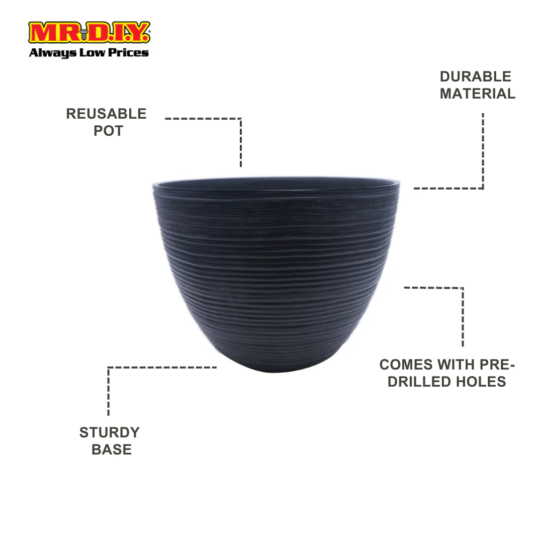 FELTON Durable Plastic Flower Pot Gardening (40 X 30cm) - Image 5