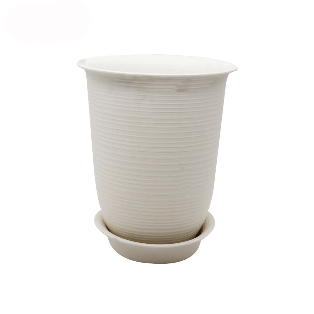 FELTON Round Flower Pot with Saucer FBL 2460 - Image 4