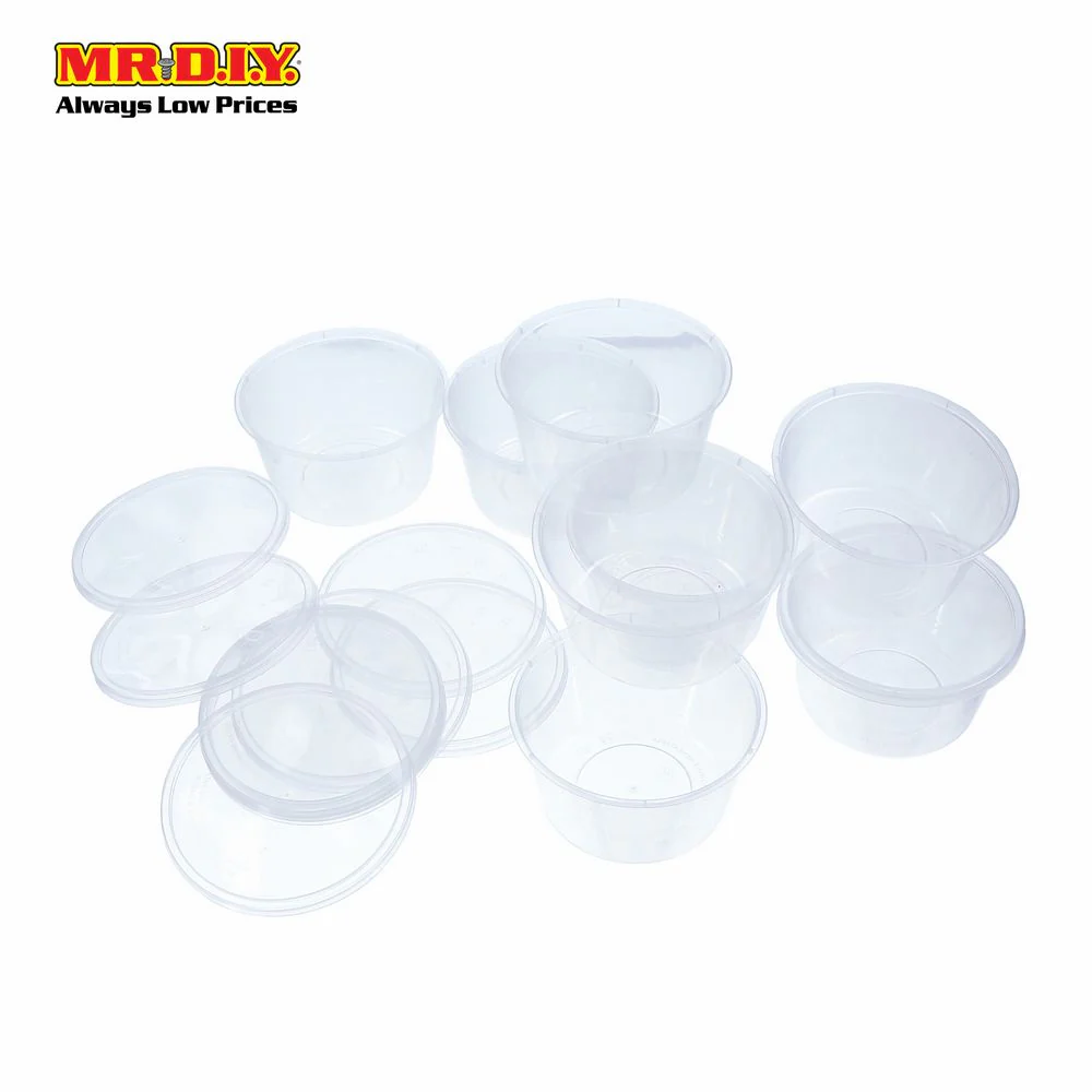 FELTON Round Microwaveable Disposable Food Container (10pcs x 500ml) - Image 3