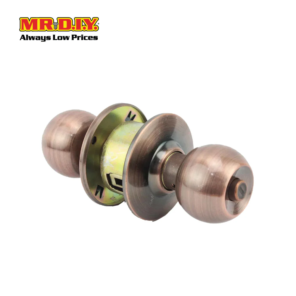 FIGHTER 3631SS/SP Brown Cylinder Stainless Steel Entrance Door Lock Set (60mm) - Image 2
