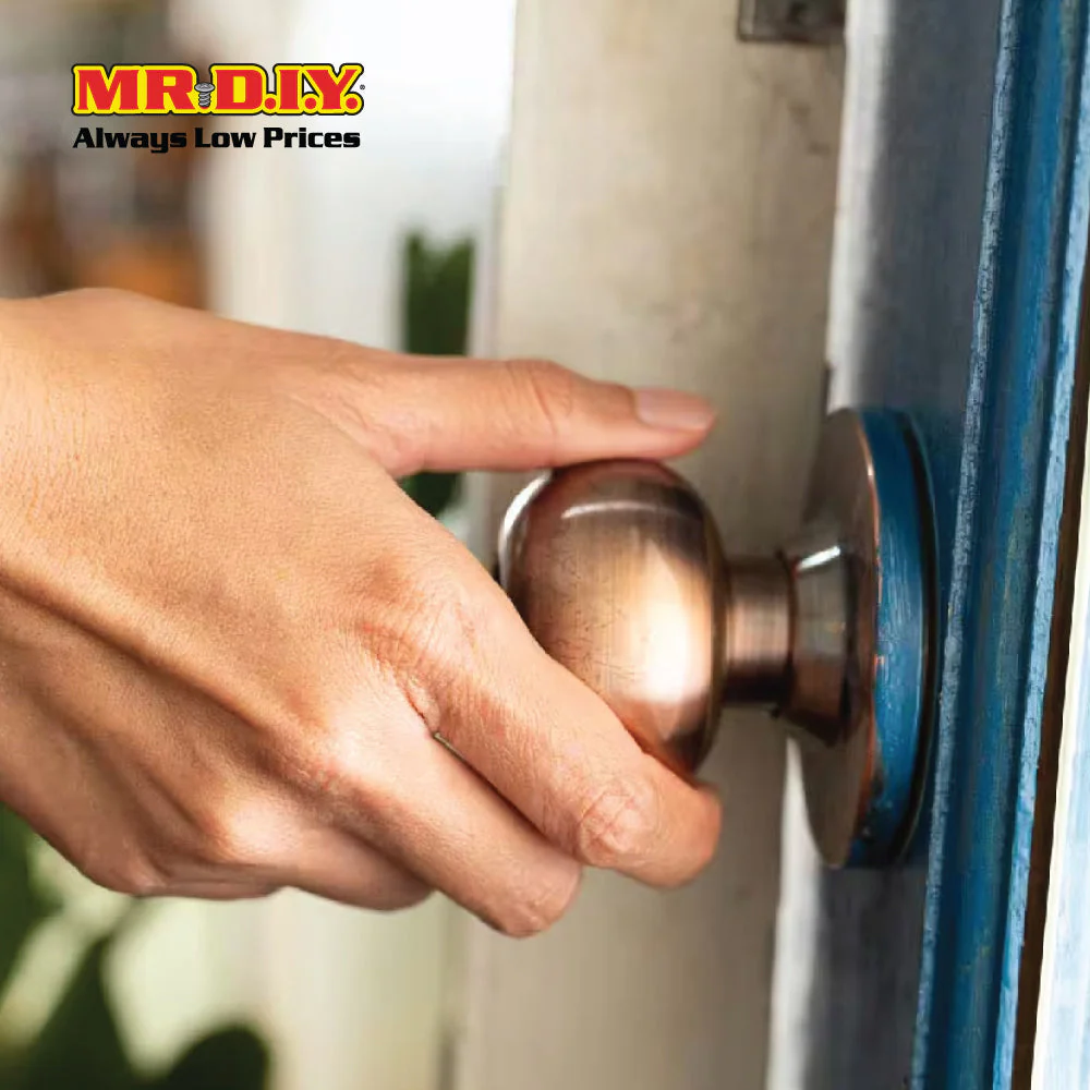FIGHTER 3631SS/SP Brown Cylinder Stainless Steel Entrance Door Lock Set (60mm) - Image 3