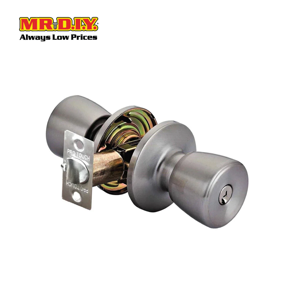 FIGHTER 6111SS Silver Cylinder Stainless Steel Entrance Door Lock Set (60mm) - Image 2