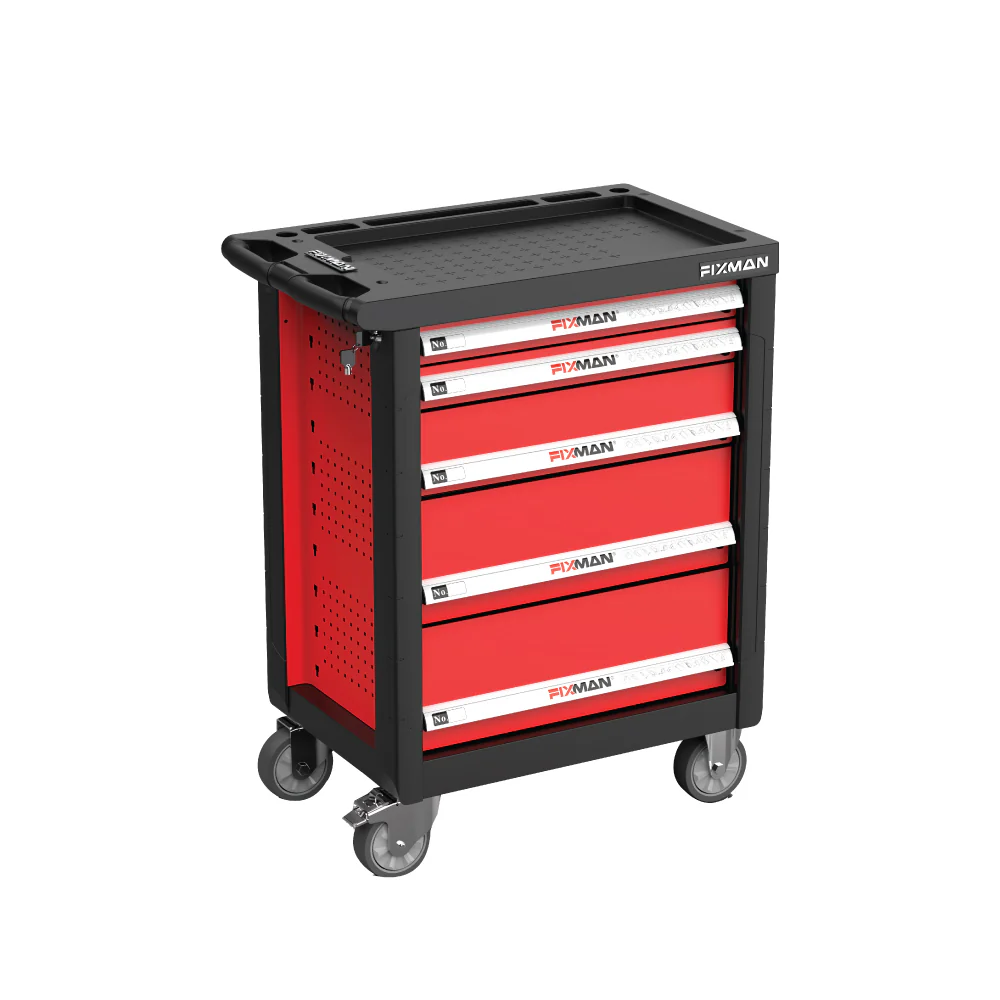 FIXMAN 5 Drawer Roller Cabinet - Image 3
