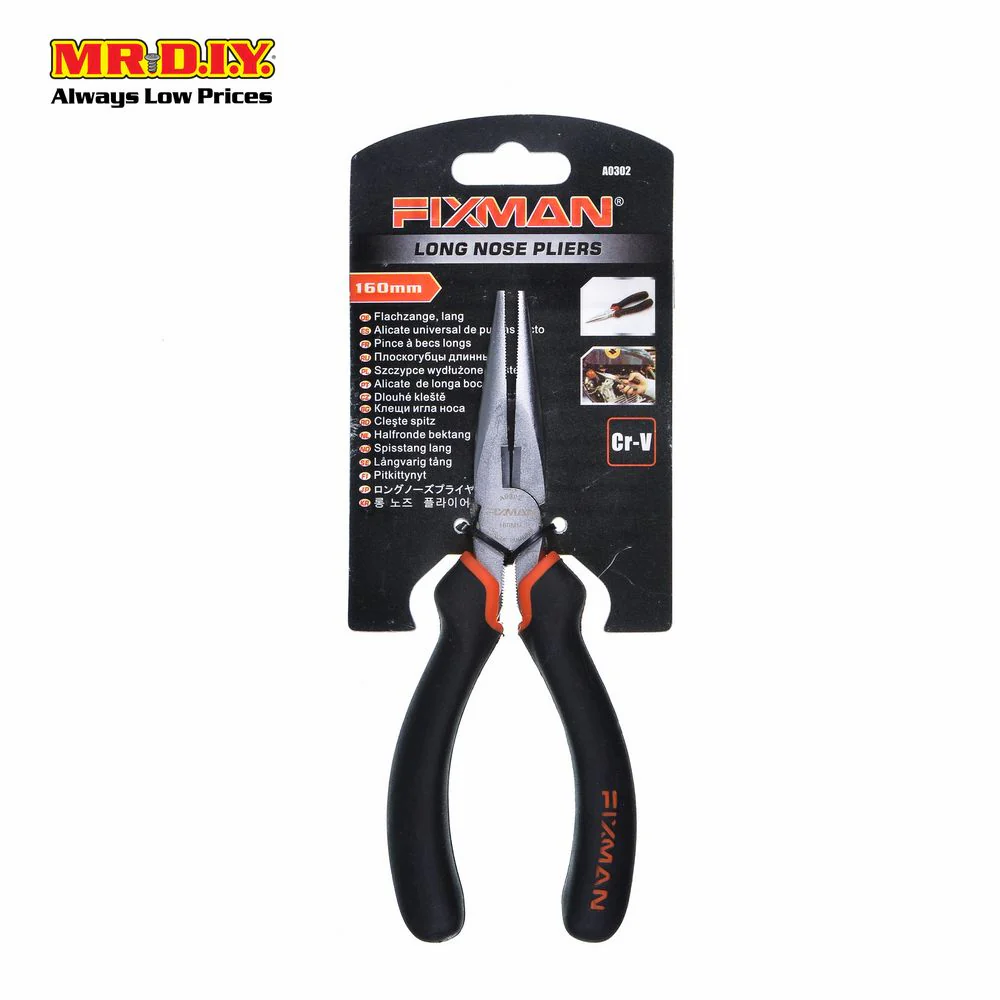 FIXMAN Long Nose Pliers 6" - Image 2